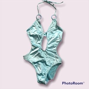 One piece cut out swimsuit